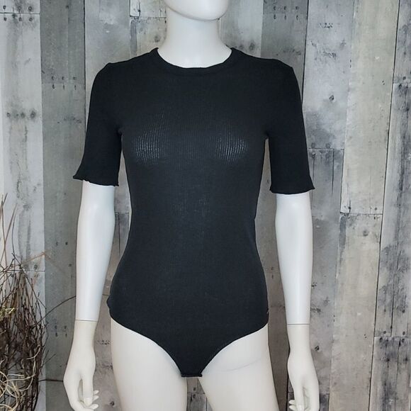 N:PHYLANTROPY Black Cat Bodysuit - Picture 2 of 7